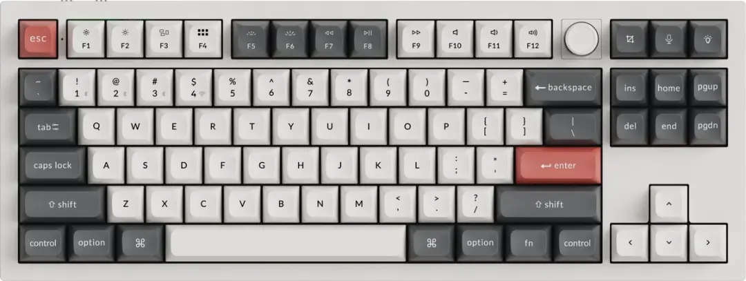 Keychron Q3 Ultra Q3U-P1 Mechanisch Toetsenbord