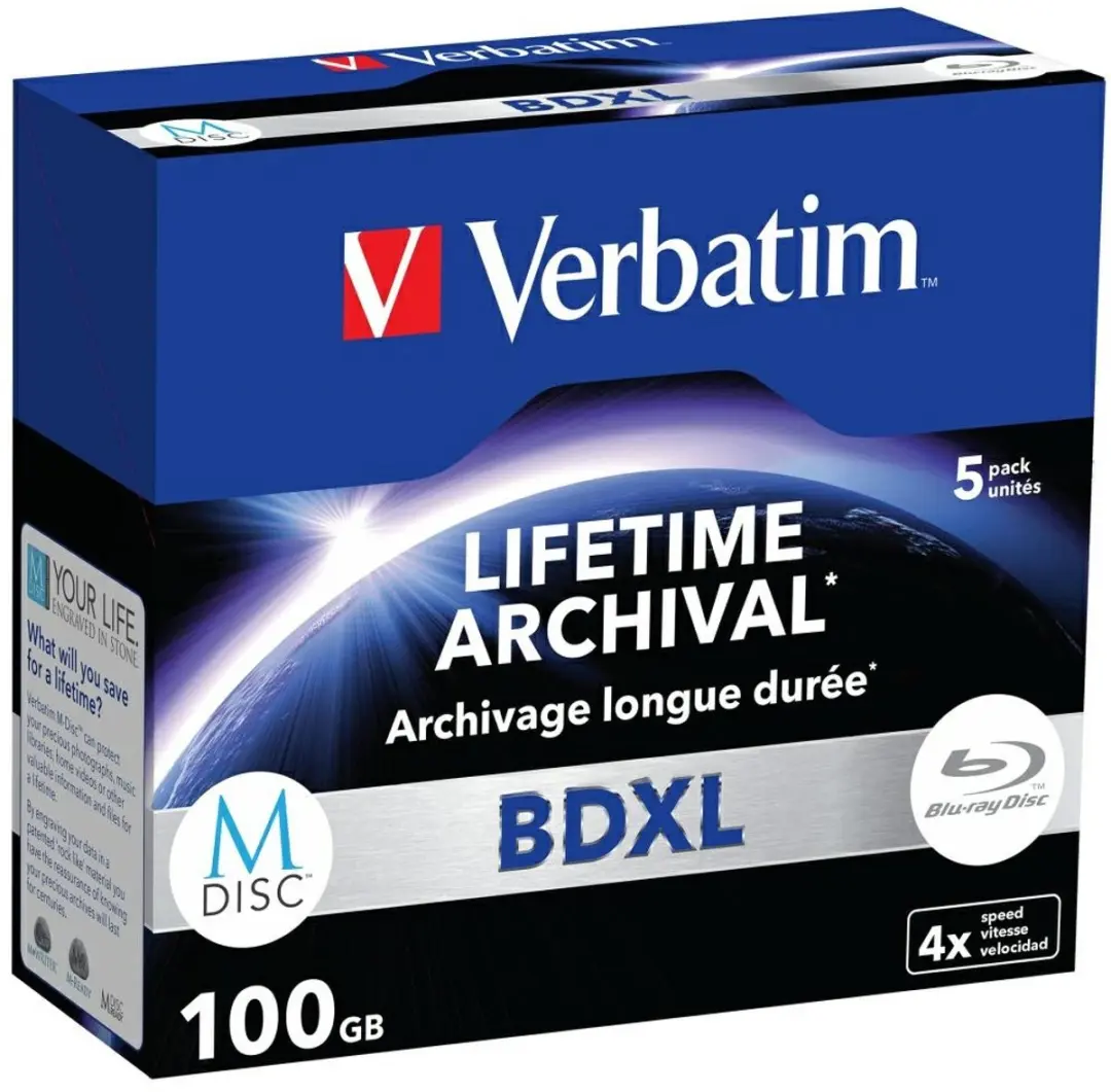 Verbatim Bd Xl M-Schijf Voor Computeropname En Opslag