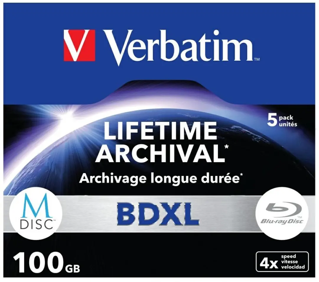 Verbatim Bd Xl M-Schijf Voor Computeropname En Opslag