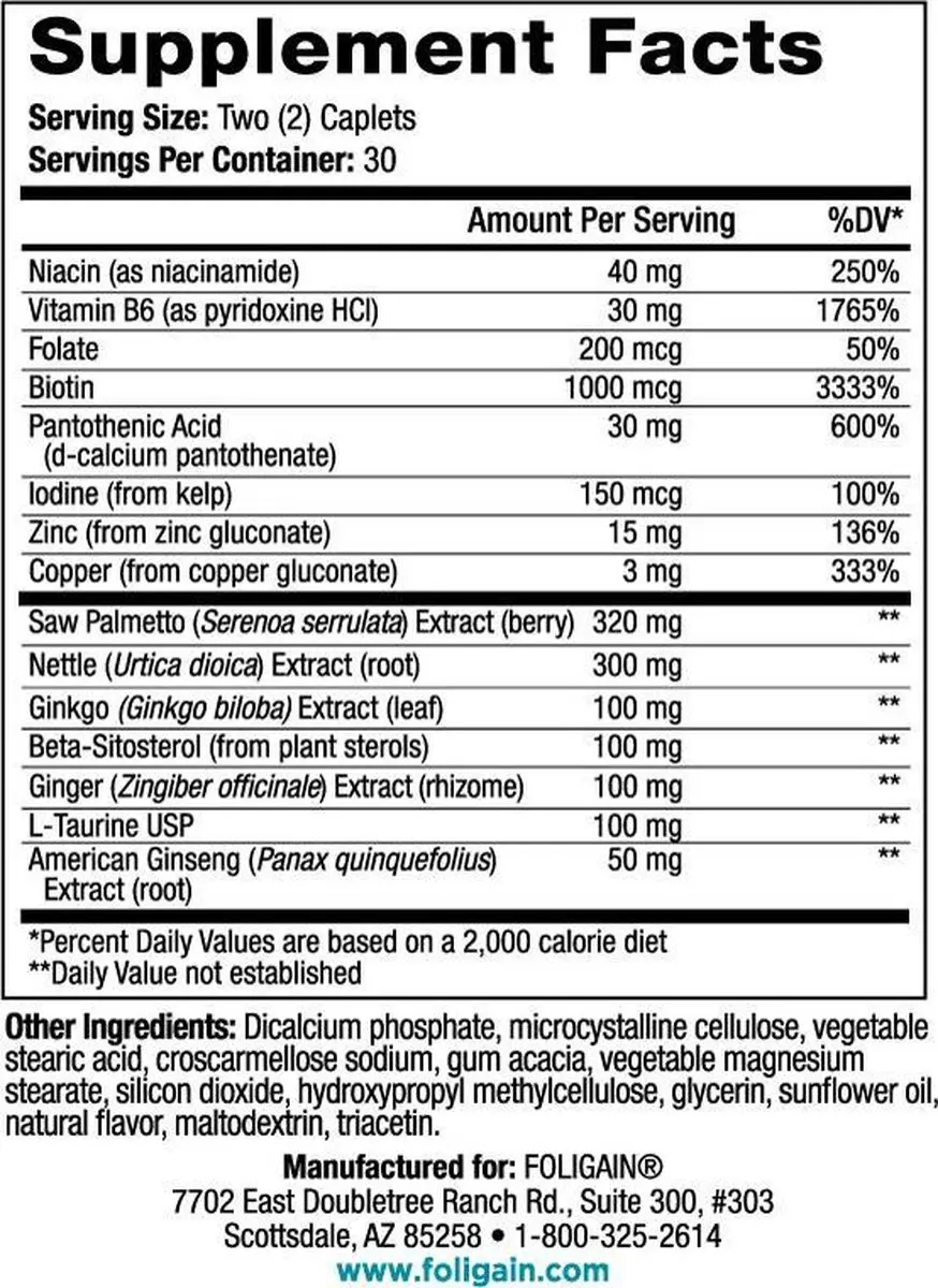 Foligain Anti-Haaruitval Set - 61 Stuks - 59ml