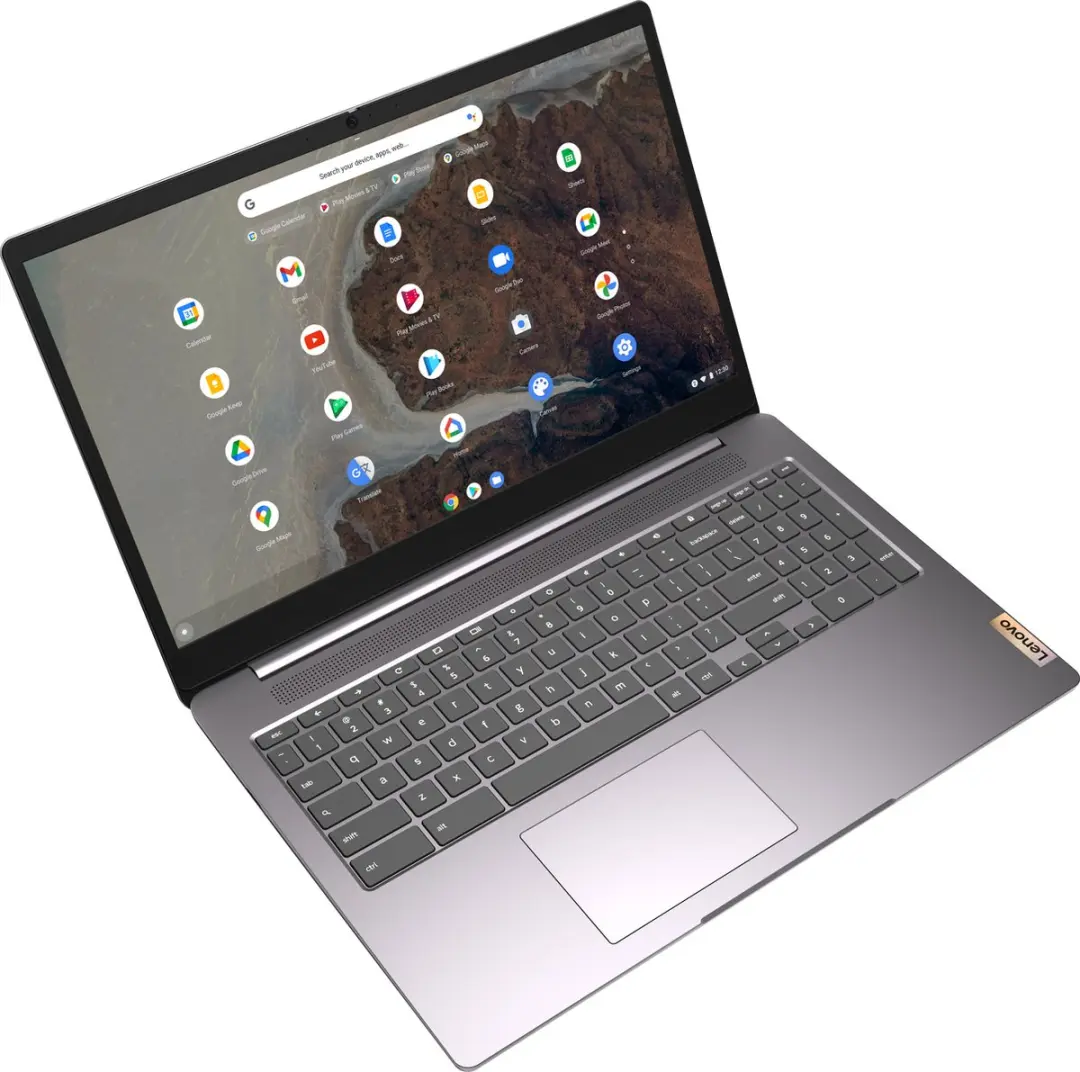 Lenovo IdeaPad 3 Chrome 15IJL6 Chromebook - 15.6" Full HD - 8GB - 128GB - Grijs - afbeelding 6 van 6