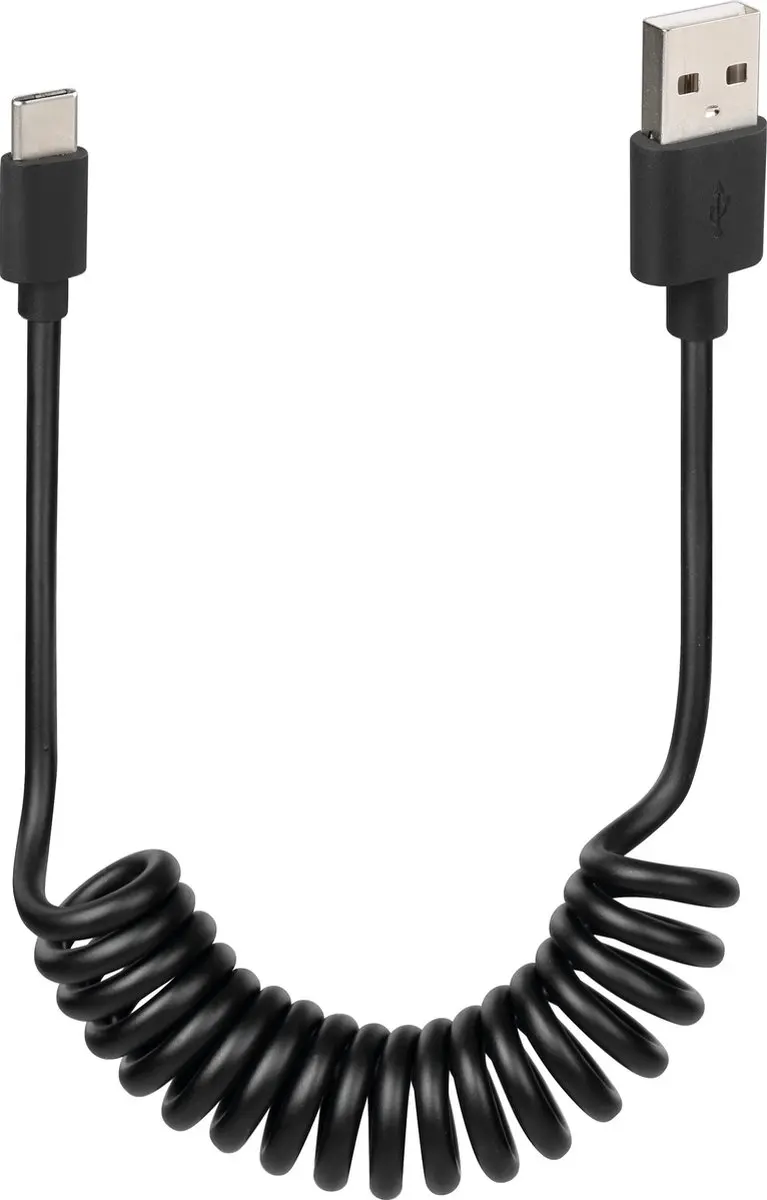 Lampa E-bike USB-A naar USB-C Kabel
