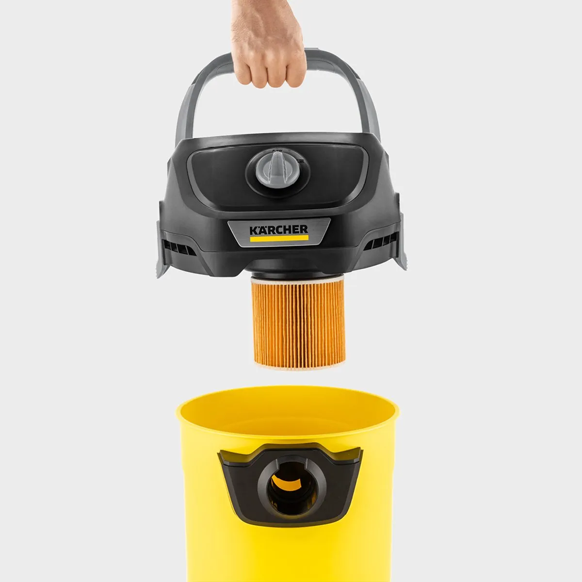 Kärcher KWD 3 V-17/4/20 Zuigborstelkit - 17L - Nat & Droog