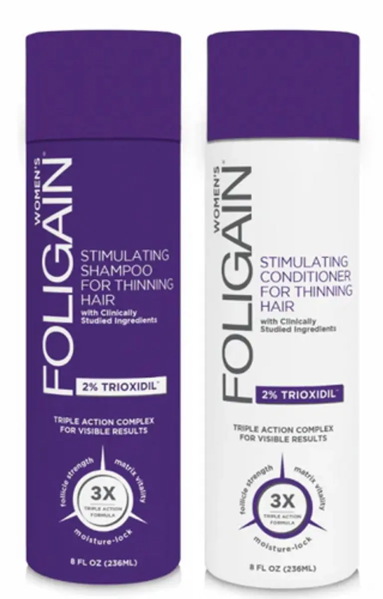 Foligain Anti-Haaruitval Shampoo & Conditioner 2x236ml