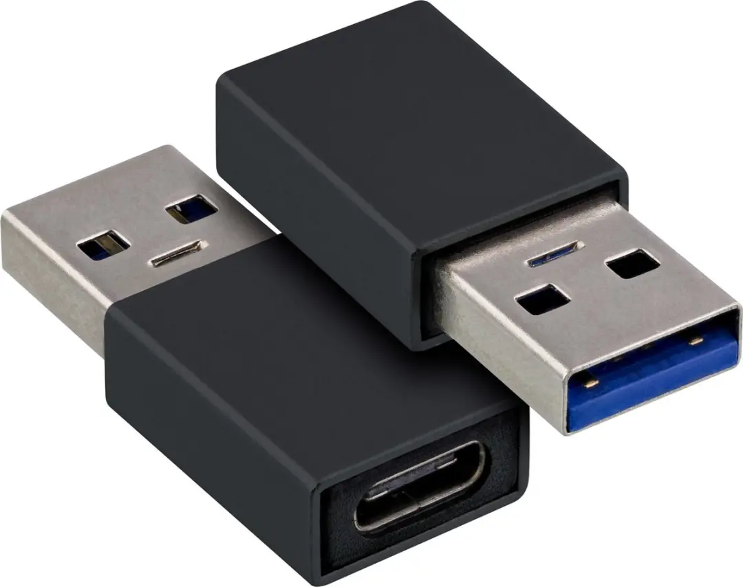 InLine USB Hub 3x USB-A + 2x USB-C 5Gbps - 0,15m - Zwart - afbeelding 6 van 6
