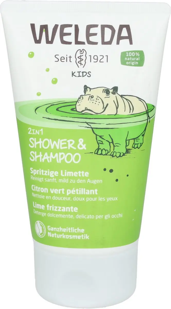 Weleda Kids 2-in-1 Shampoo & Body Wash 150ml - Limoen - afbeelding 3 van 6