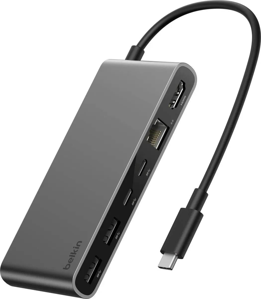 Belkin Connect 8-in-1 USB-C Hub INC024HQSGY