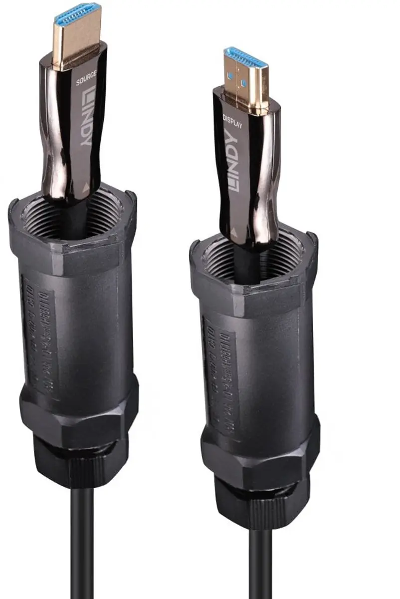Lindy 38531 HDMI kabel 50 m HDMI Type A (Standaard) Zwart