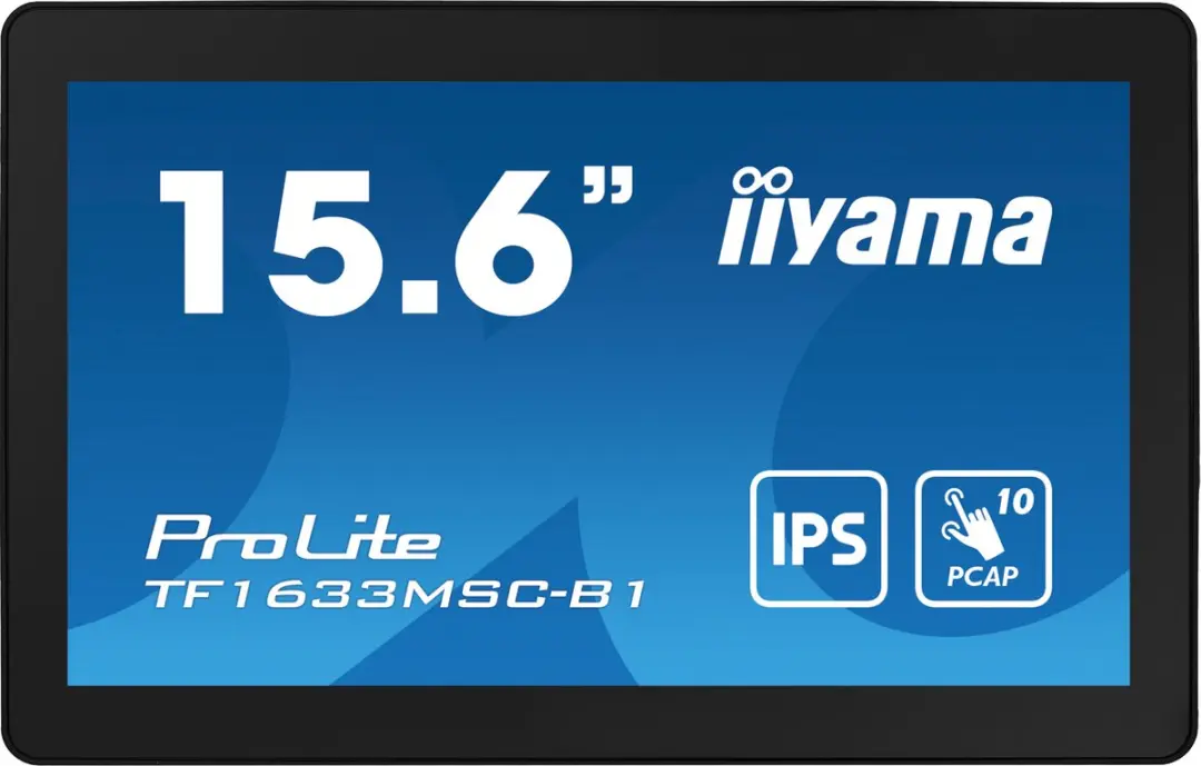 iiyama TF1633MSC Touchscreen Monitor 15.6" - 1920x1080 - Zwart - afbeelding 6 van 6