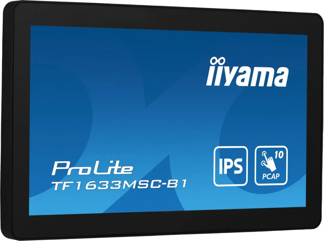 iiyama TF1633MSC Touchscreen Monitor 15.6" - 1920x1080 - Zwart