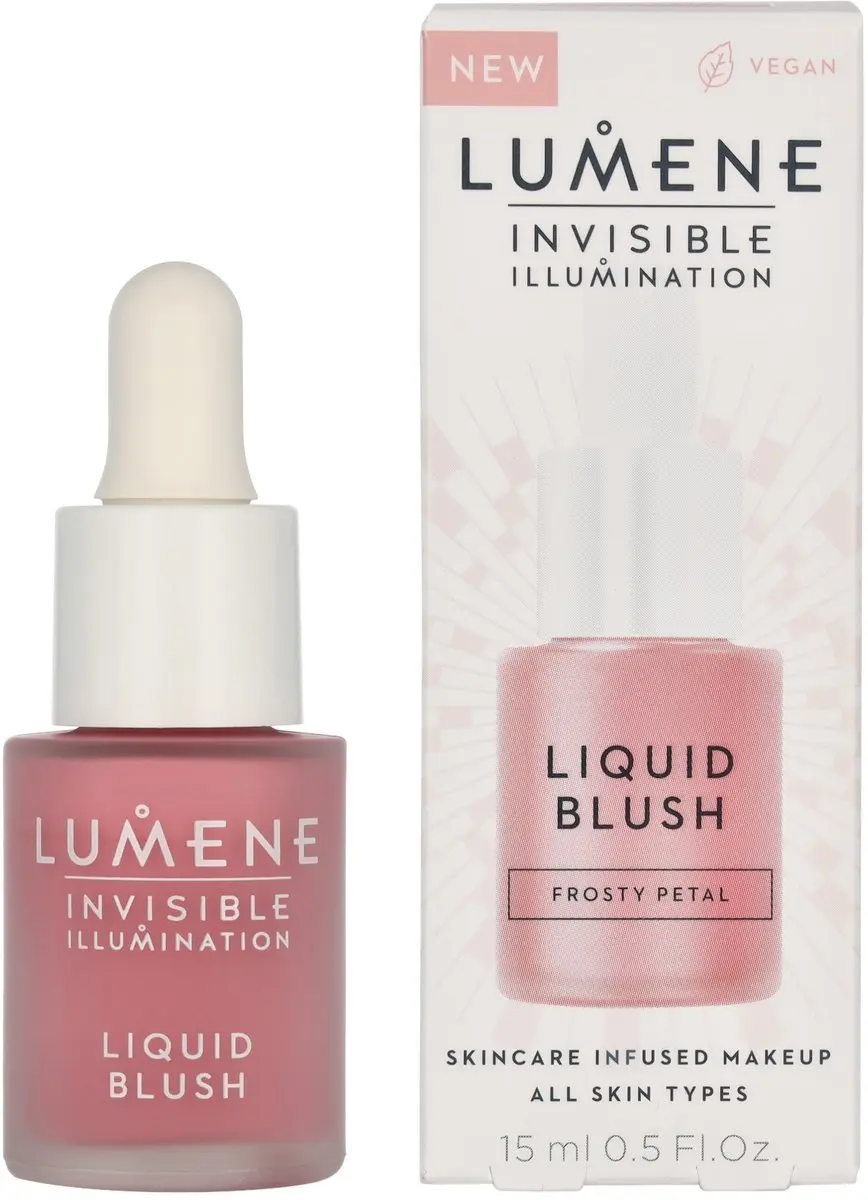 Lumene Invisible Illumination Liquid Blush Frosty Petal 15ml