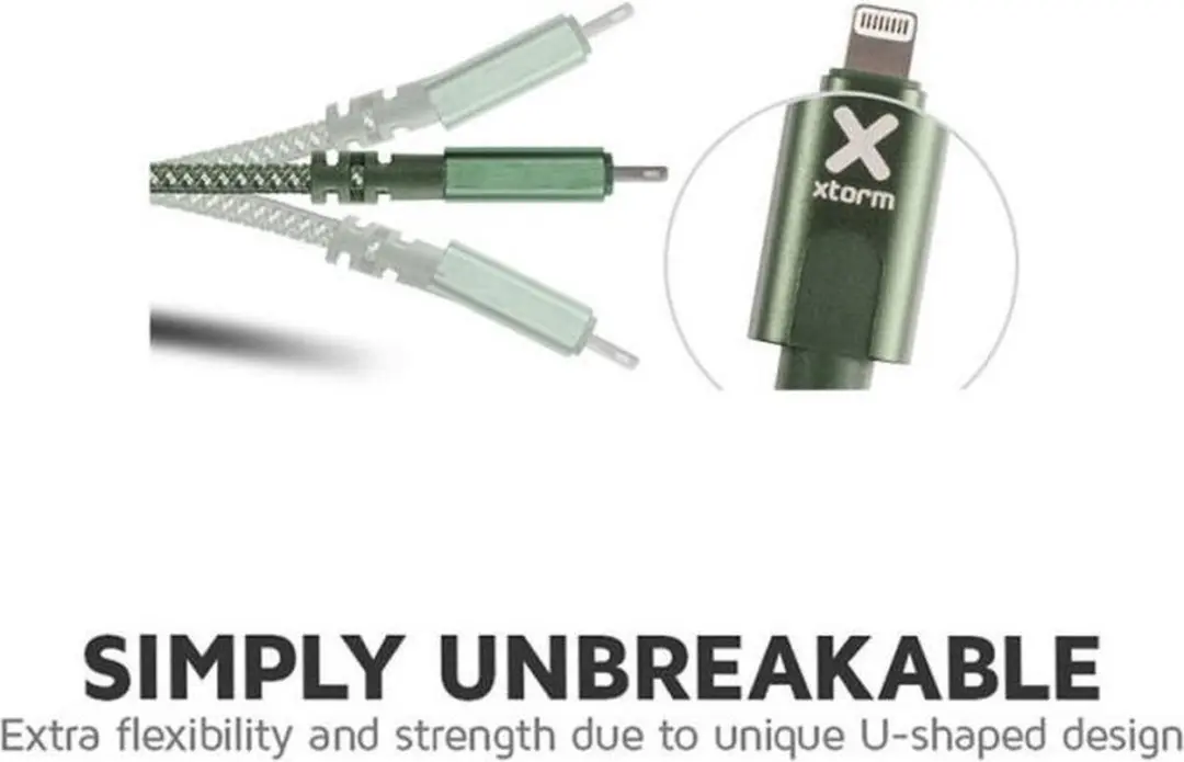 Xtorm CX2061 USB-kabel 3m USB-A naar USB-C - Zwart