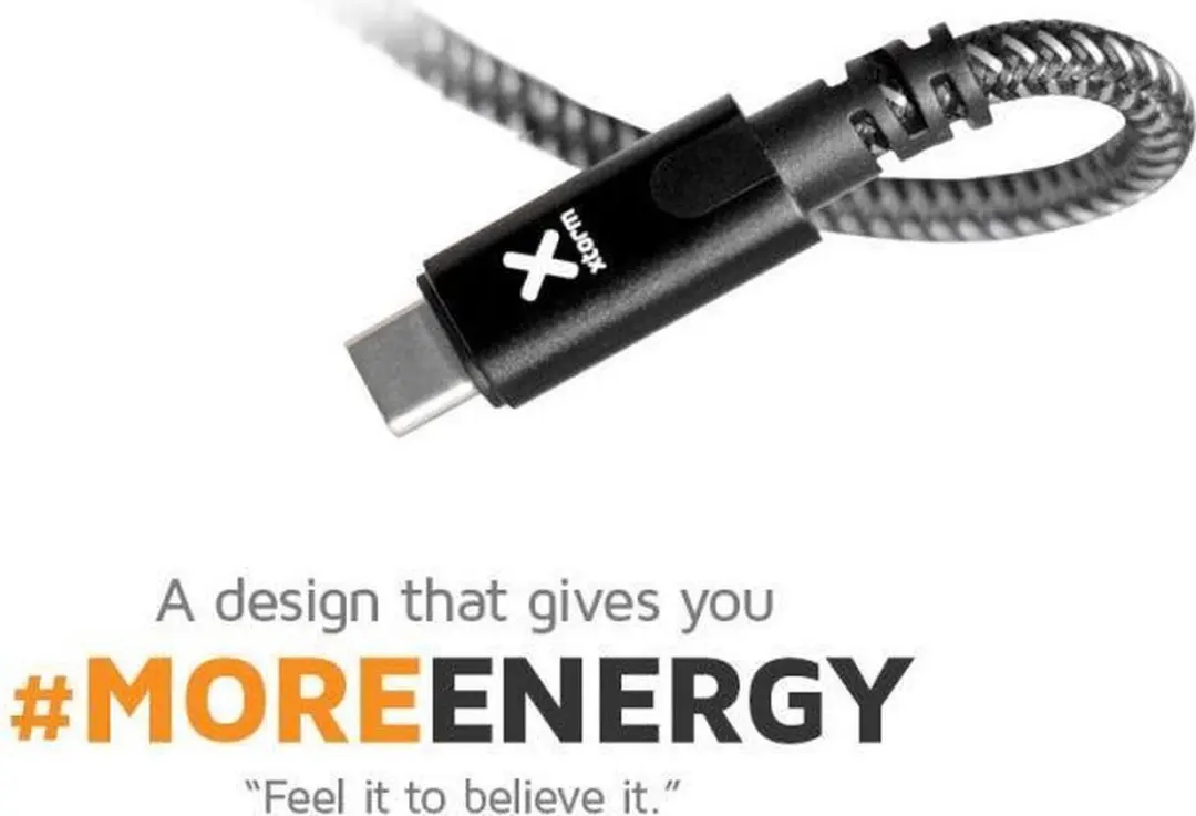 Xtorm CX2061 USB-kabel 3m USB-A naar USB-C - Zwart