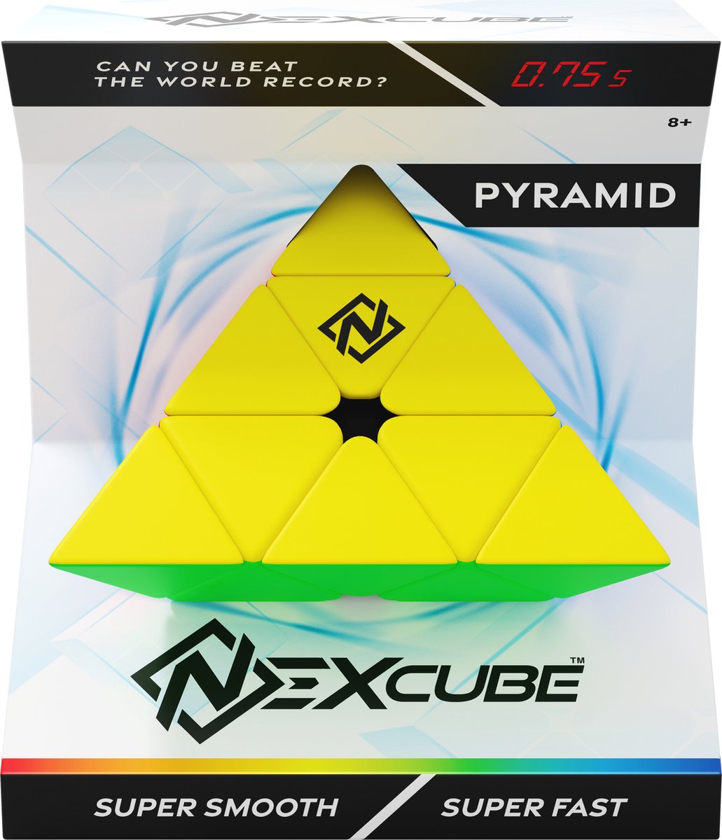 Nexcube Pyramid - Speed cube - Driehoekige Kubus - Pyraminx