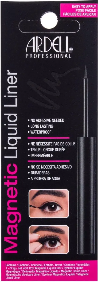 Ardell Magnetic Liquid Eyeliner Zwart - 3ml - afbeelding 6 van 6