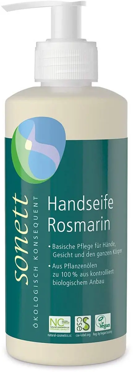 Sonett Handzeep Rozemarijn 300ml