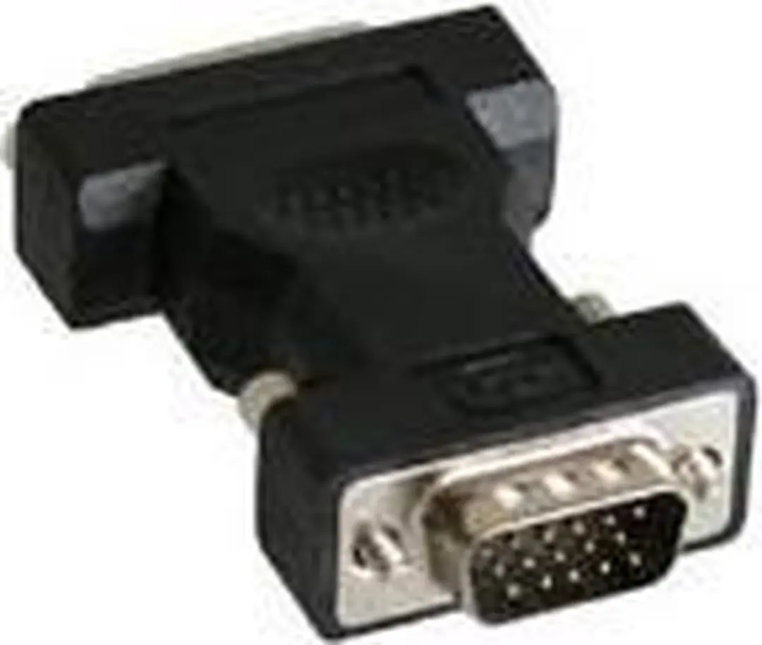 InLine DVI-A naar VGA Adapter 17790 - Zwart