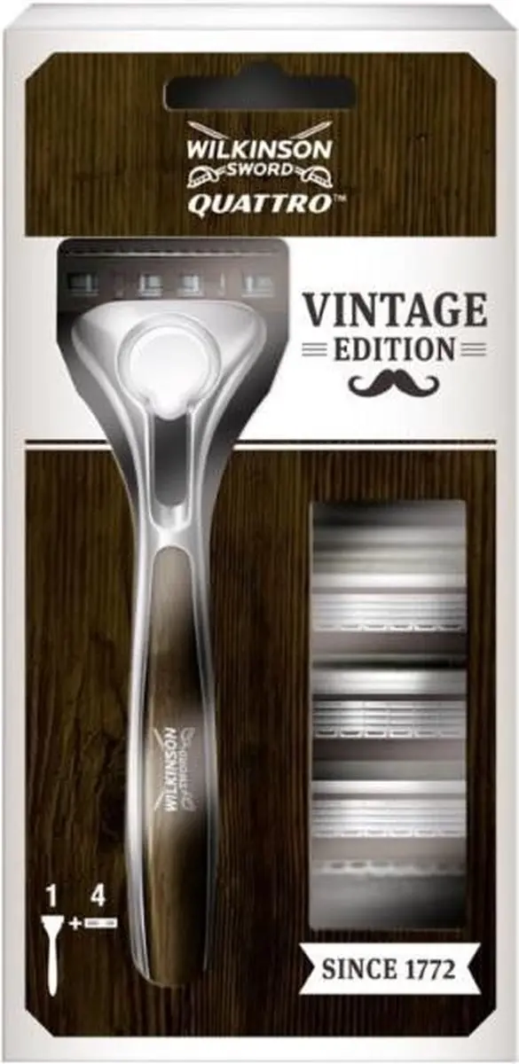 Wilkinson Sword Quattro Vintage Scheermes