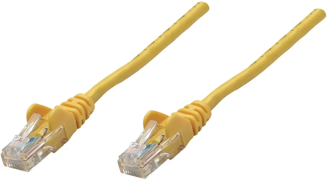 CAT6 sFTP kabel 0.25 meter Geel