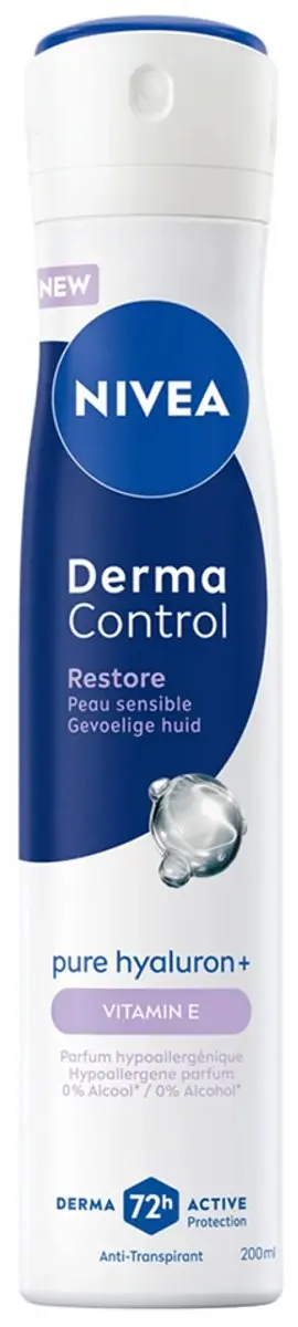 NIVEA Derma Controle Restore Anti-Transpirant Spray 200ml