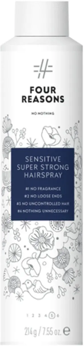 Four Reasons No Nothing Super Strong Hairspray 300ml