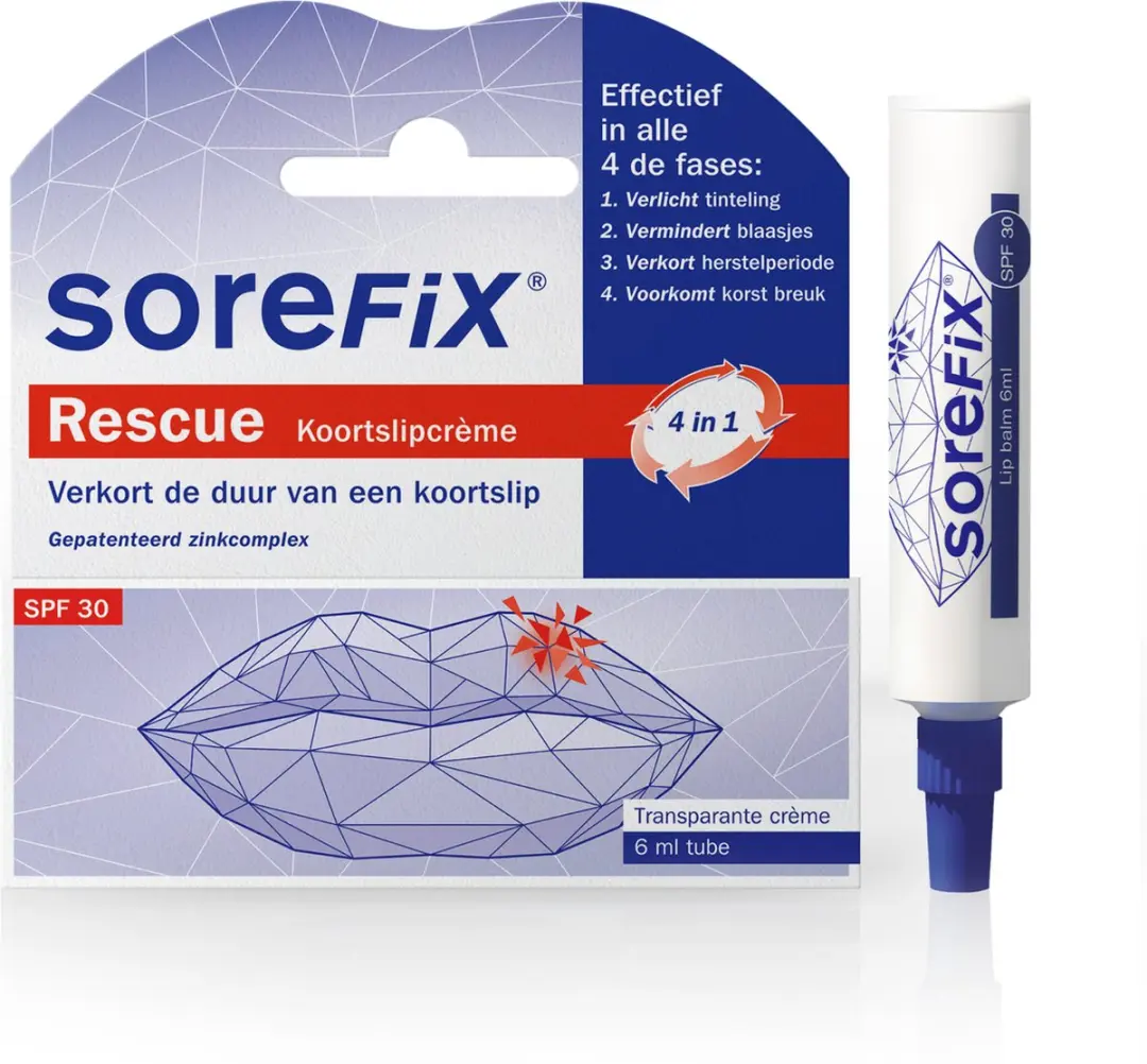 Sorefix Rescue Koortslipcrème 6ml