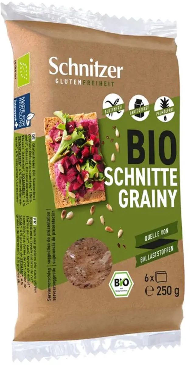 Schnitzer BIO Schnitte Grainy 250GR