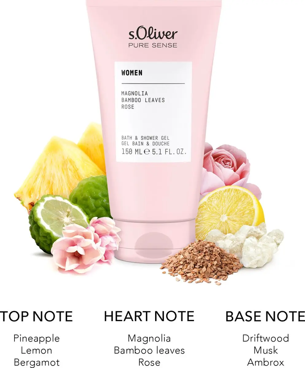 s.Oliver Pure Sense Dames Douchegel 150ml