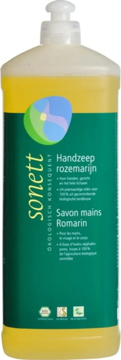 Sonett Handzeep Rozemarijn 300ml