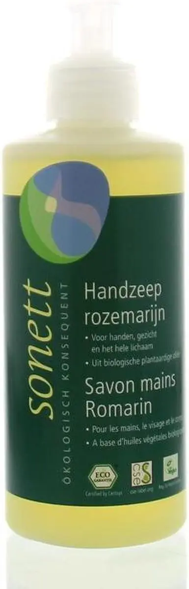 Sonett Handzeep Rozemarijn 300ml