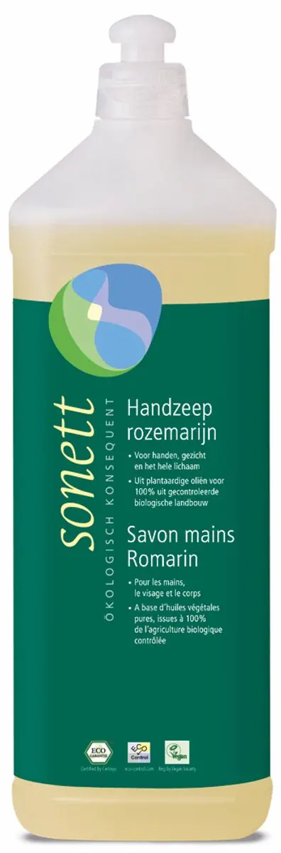 Sonett Handzeep Rozemarijn 300ml - afbeelding 6 van 6