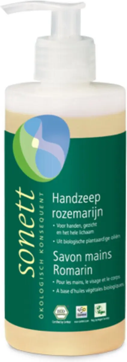 Sonett Handzeep Rozemarijn 300ml
