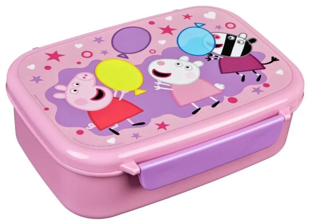 Peppa Pig Lunchset - Meerkleurig