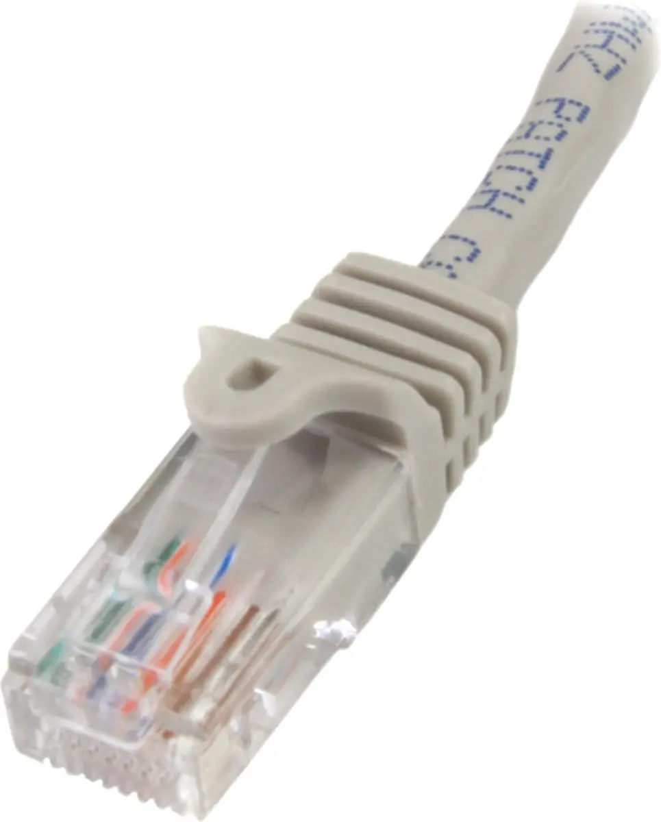 Startech 45PAT1MGR Cat 5 UTP-kabel RJ45 1m - Grijs