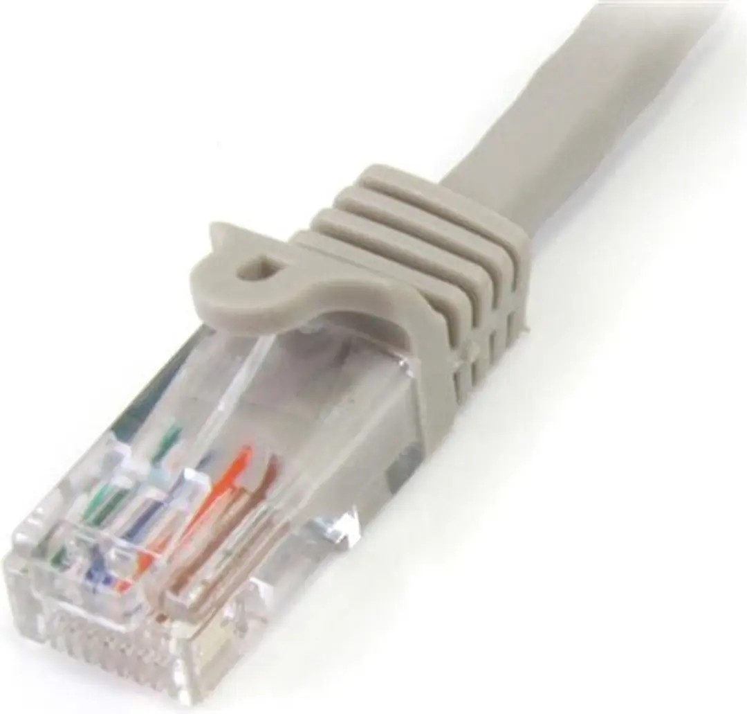 Startech 45PAT1MGR Cat 5 UTP-kabel RJ45 1m - Grijs