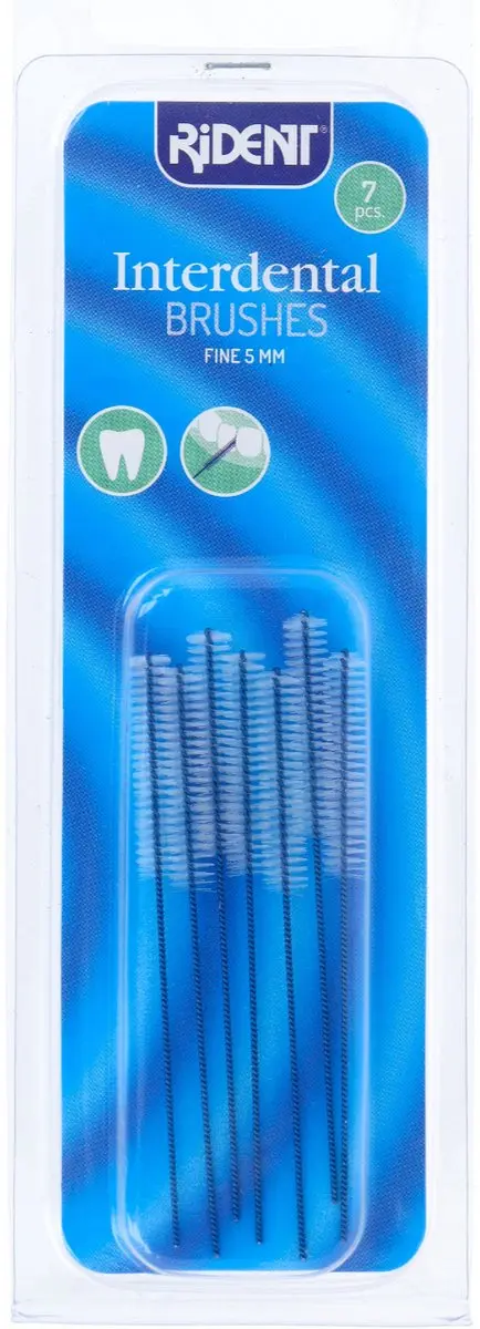 Interdentale borstels fijn 5,0mm