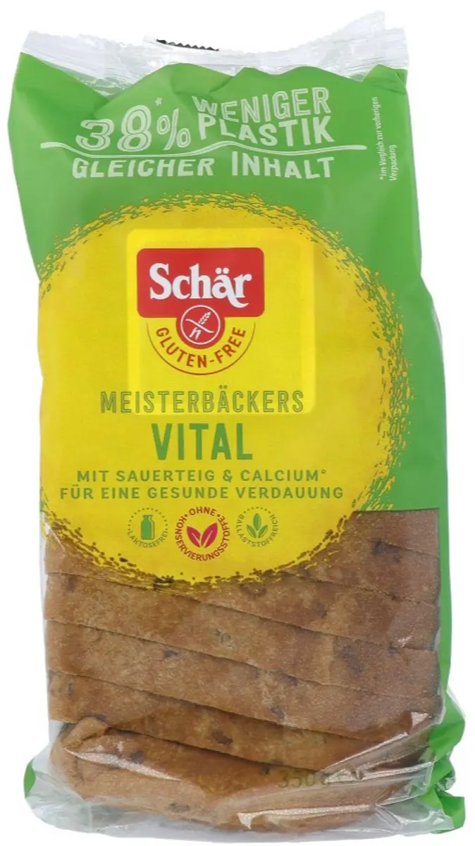 Schar Meisterbäckers Vital Glutenvrij Brood 350g