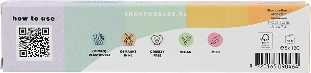 Shampoo Bars Proefpakket - 60g - Alle Haartypes