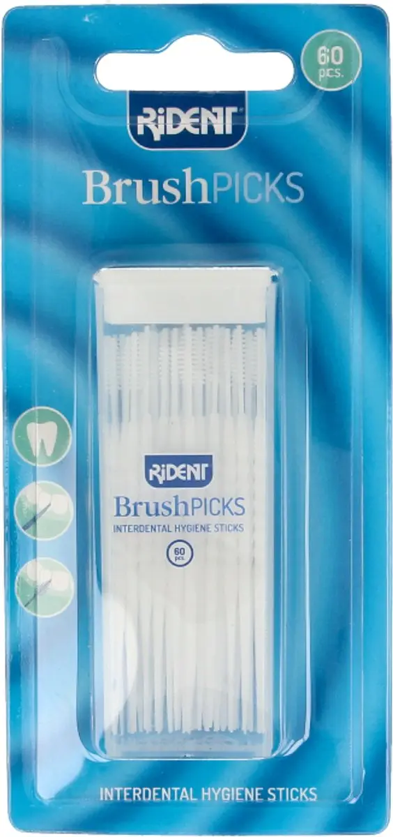 Rident Brushpicks 60 stuks