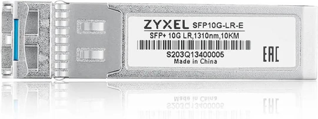 Zyxel SFP10G-LR-E Netwerk Transceiver - 10Gbps - 1310nm - Staal