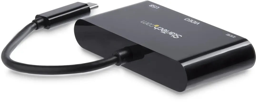 Startech CDP2VGAUACP USB-C naar VGA Adapter - Zwart