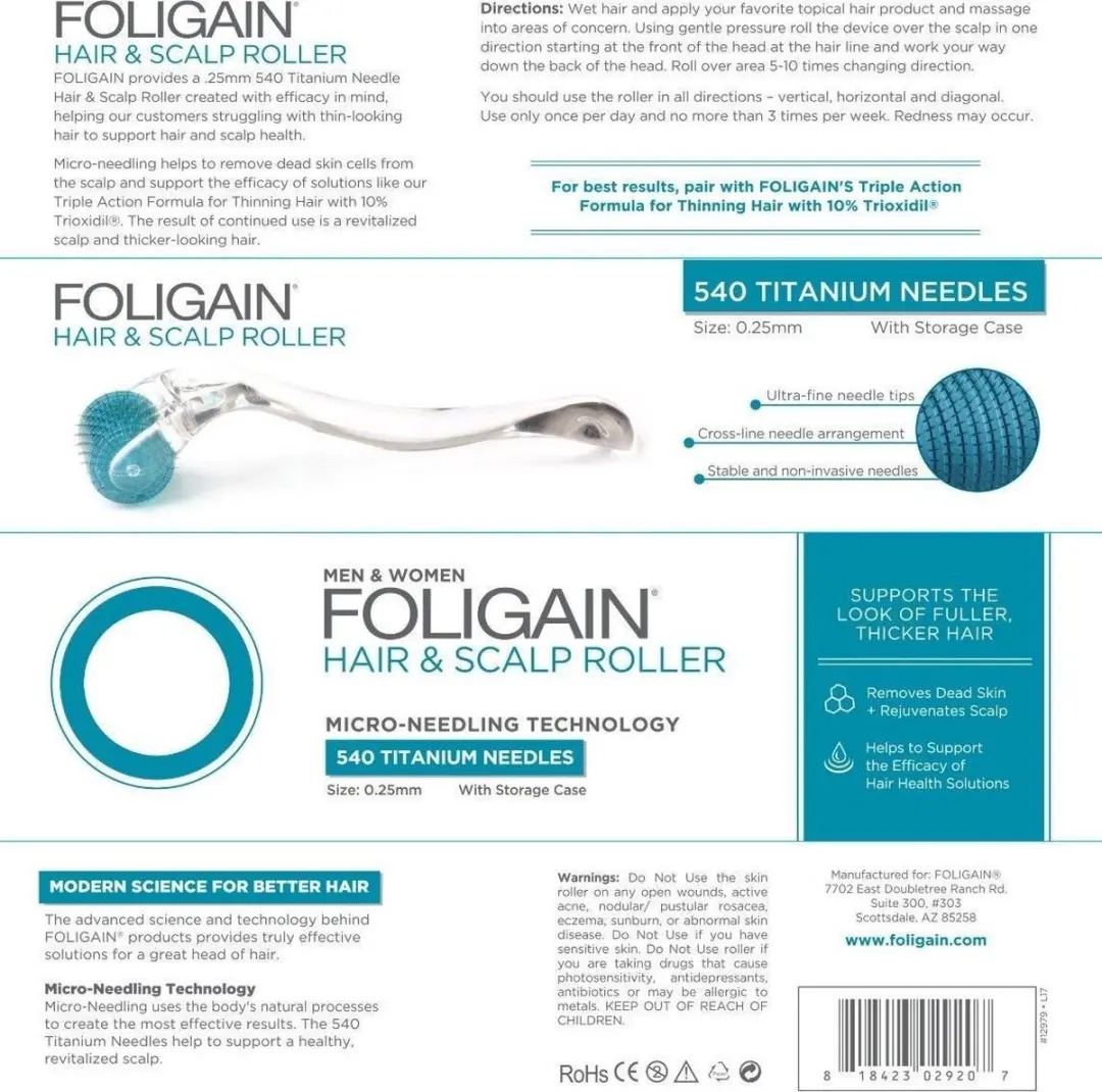 Foligain Max Boost Set Vrouw - 300ml - 3 Stuks