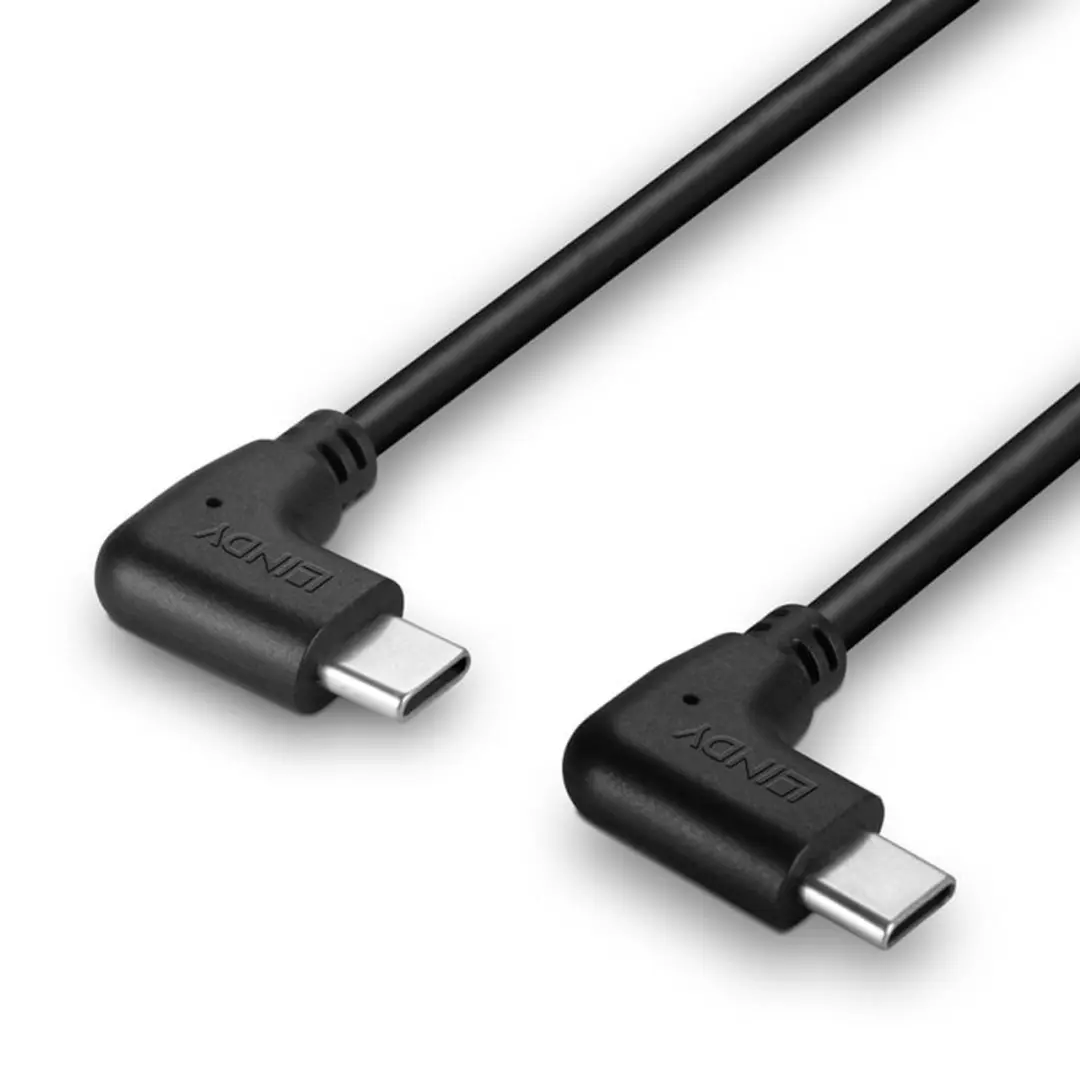 Lindy USB-kabel 32008 - 50cm - Zwart