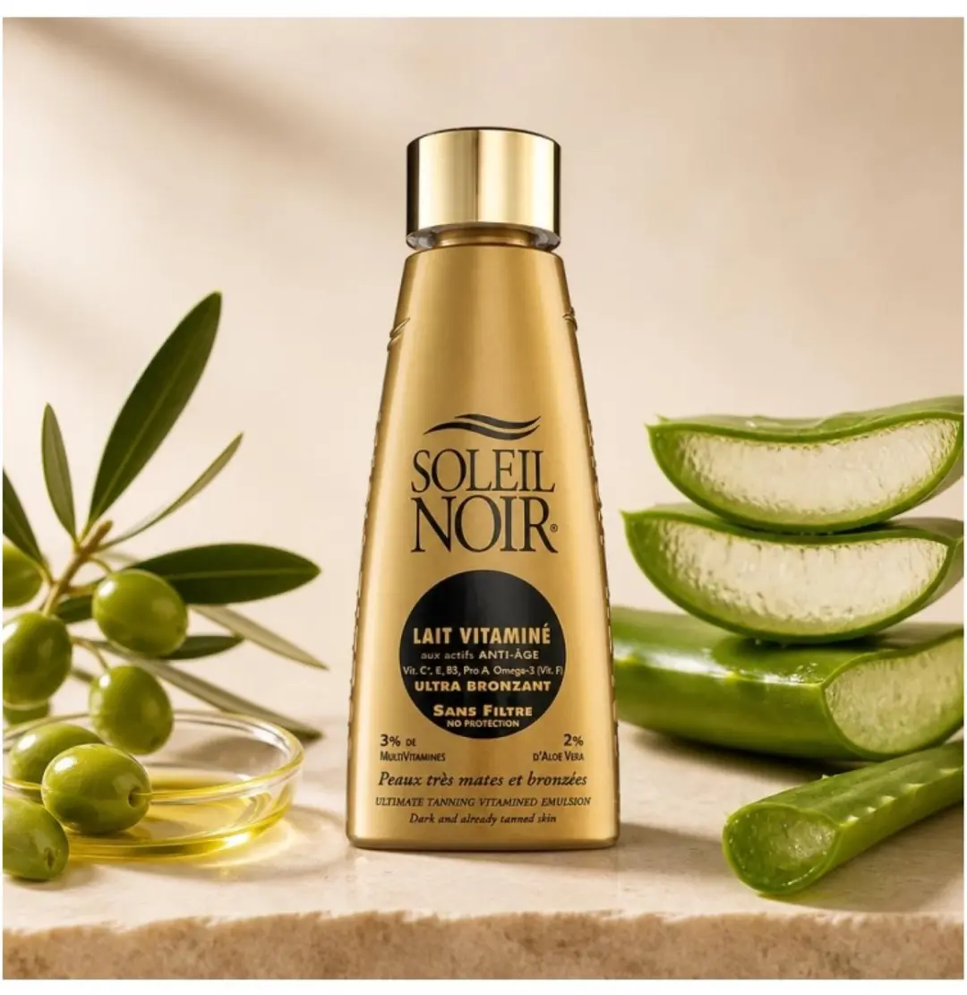 Soleil Noir Lait Vitaminé Ultra Bronzant 150ml