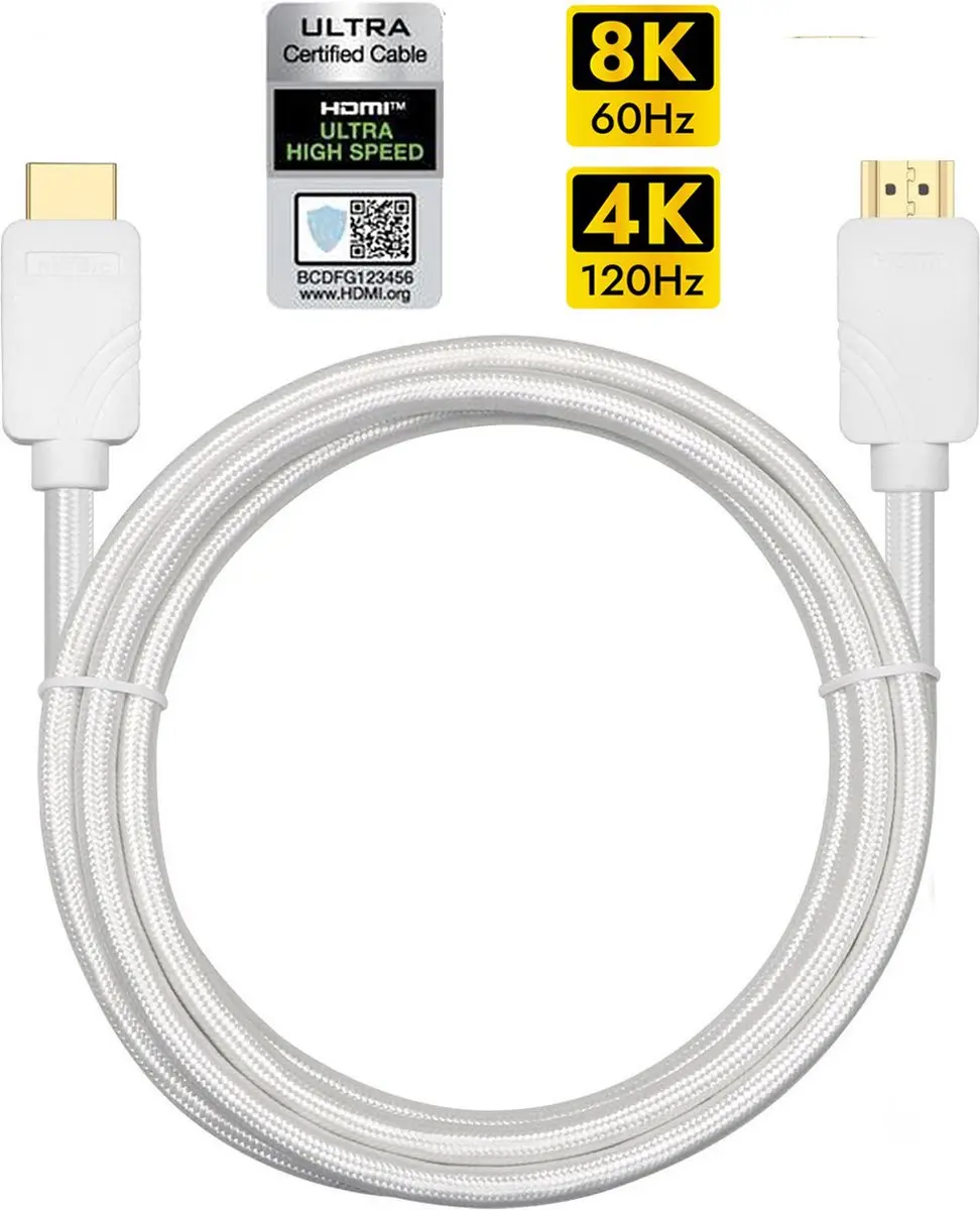 NÖRDIC HDMI-N1011A HDMI 2.1 Kabel 8K60Hz 1m