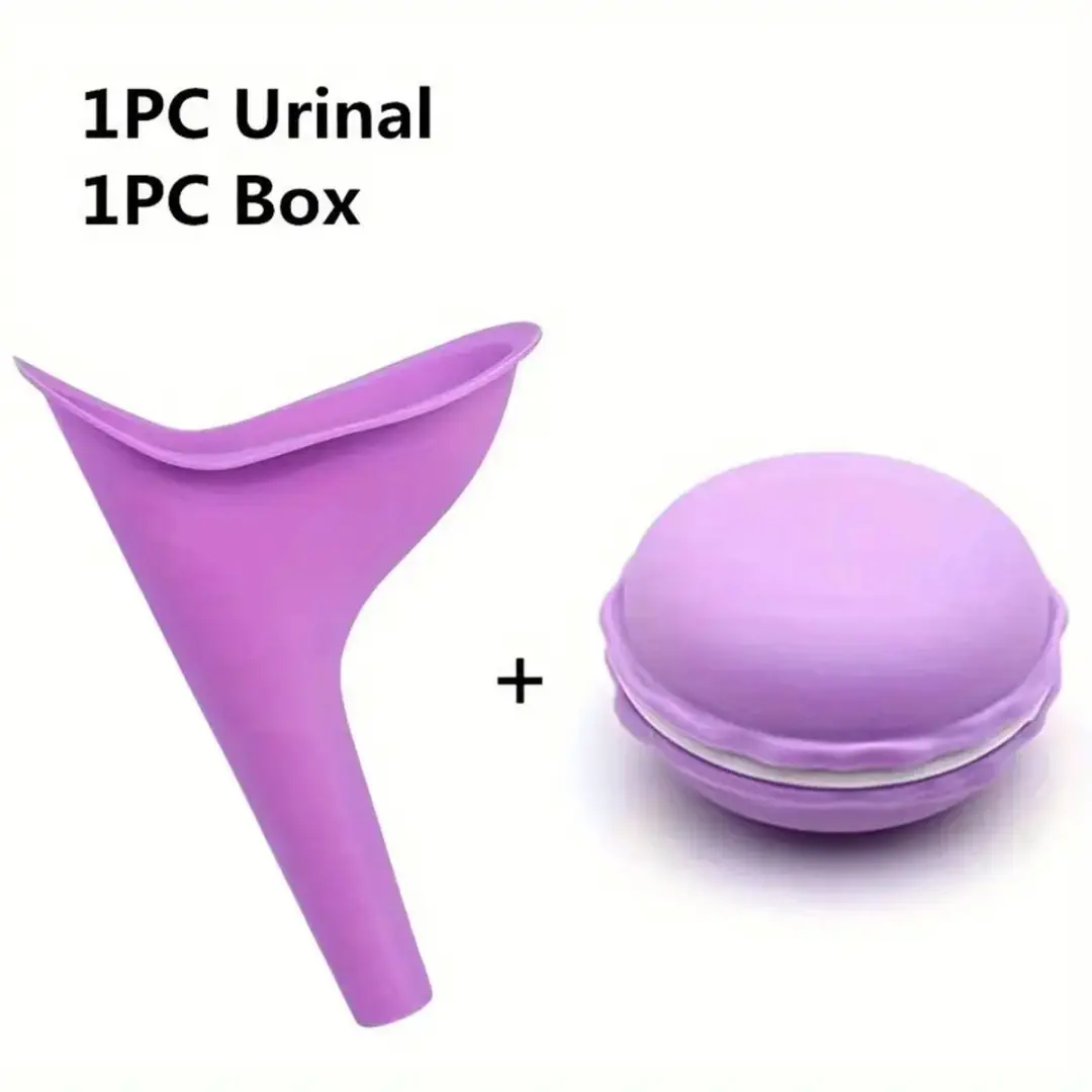 ECTEATOY Herbruikbaar Urinoir Siliconen - 2 Stuks - Roze - afbeelding 6 van 6