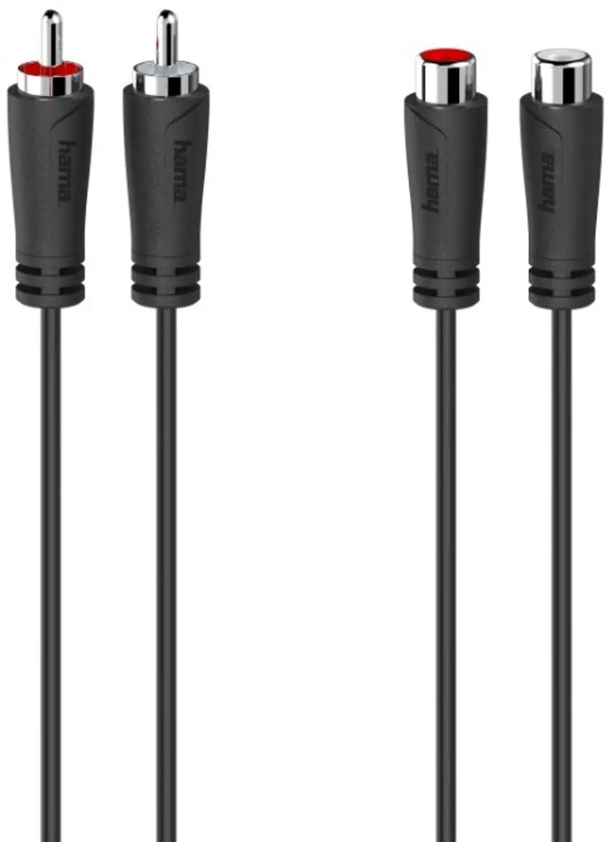 Hama Audio Verlengkabel 2 Cinch