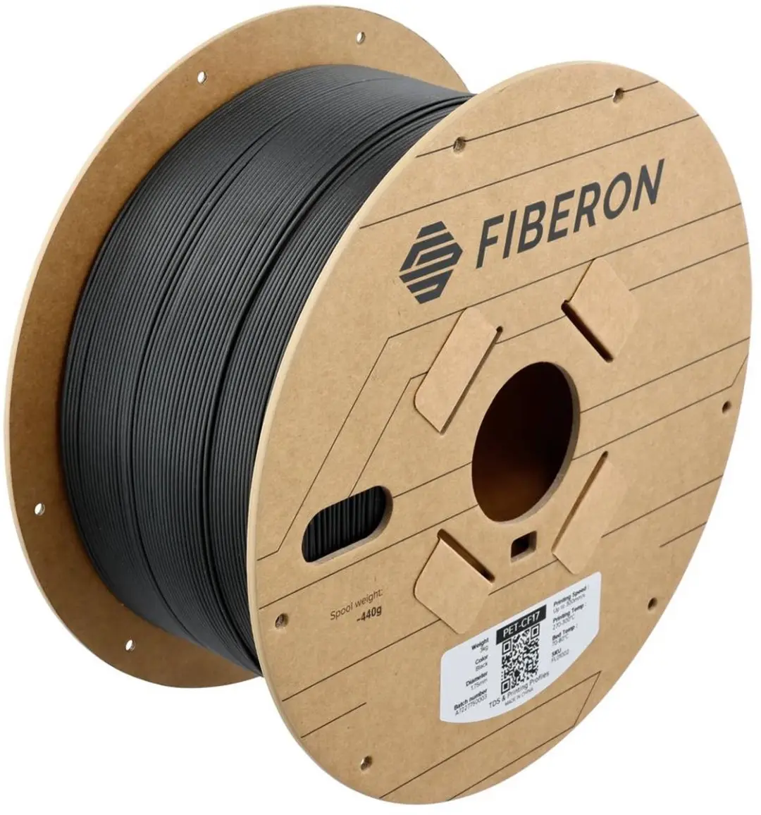 Polymaker FL01002 Fiberon PET-CF17 Filament 1.75mm - Koolstofvezelversterkt