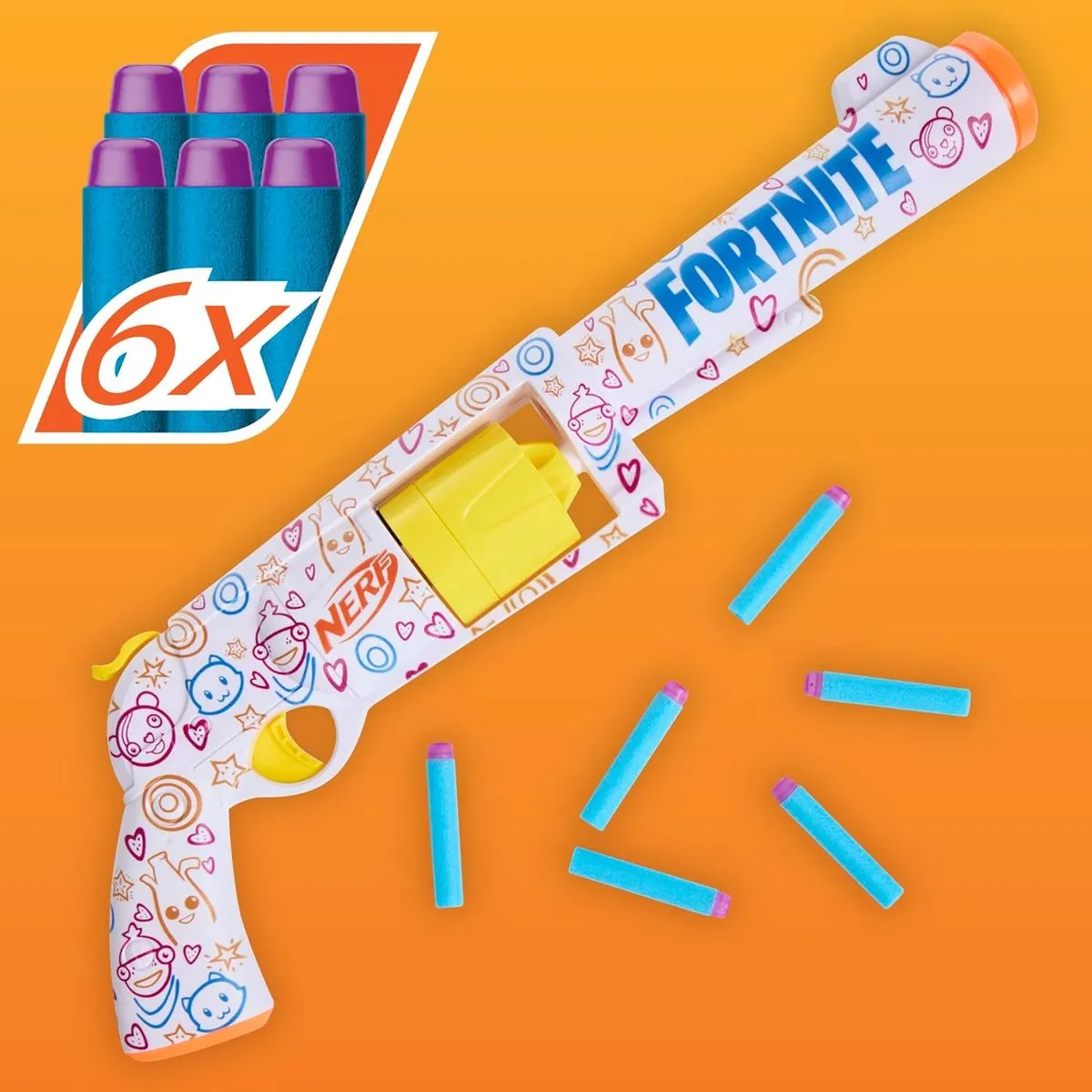 Nerf Fortnite Frenz 4 Ever Blaster - Multi - afbeelding 2 van 6