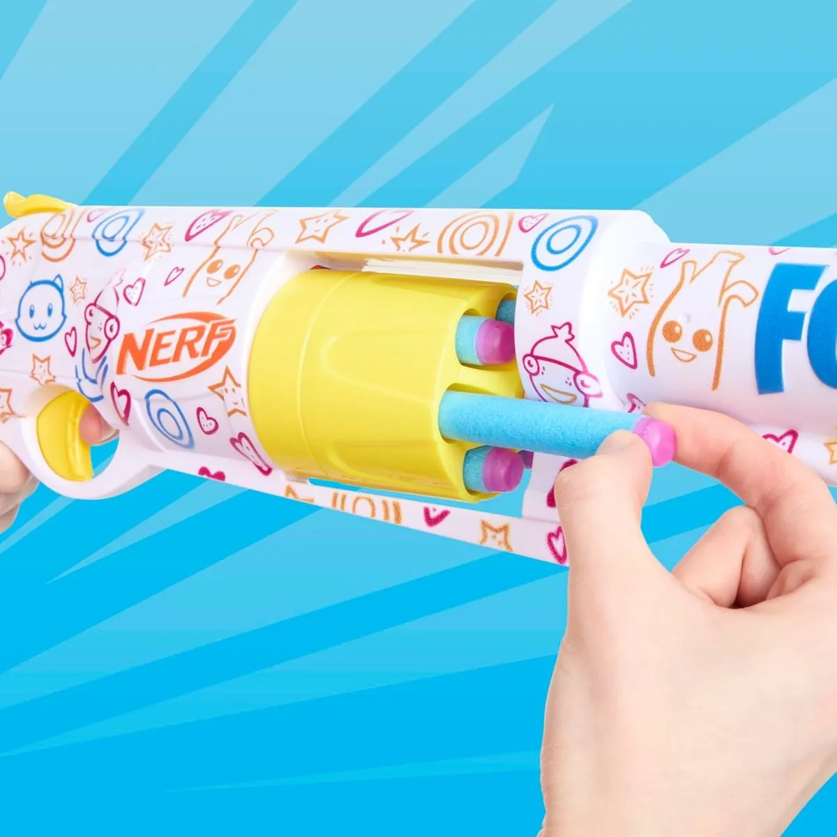 Nerf Fortnite Frenz 4 Ever Blaster - Multi - afbeelding 4 van 6